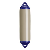 Sand boat fender with Navy-Top, Polyform F-1 