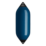 Catalina Blue boat fender with Navy-Top, Polyform F-10