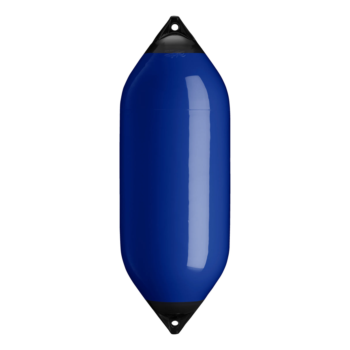 Cobalt Blue boat fender with Navy-Top, Polyform F-10
