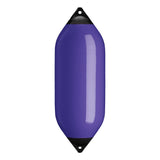 Purple boat fender with Navy-Top, Polyform F-10