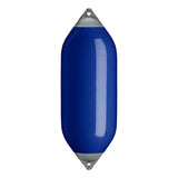 Cobalt Blue boat fender with Grey-Top, Polyform F-10