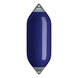 Navy Blue boat fender with Grey-Top, Polyform F-10