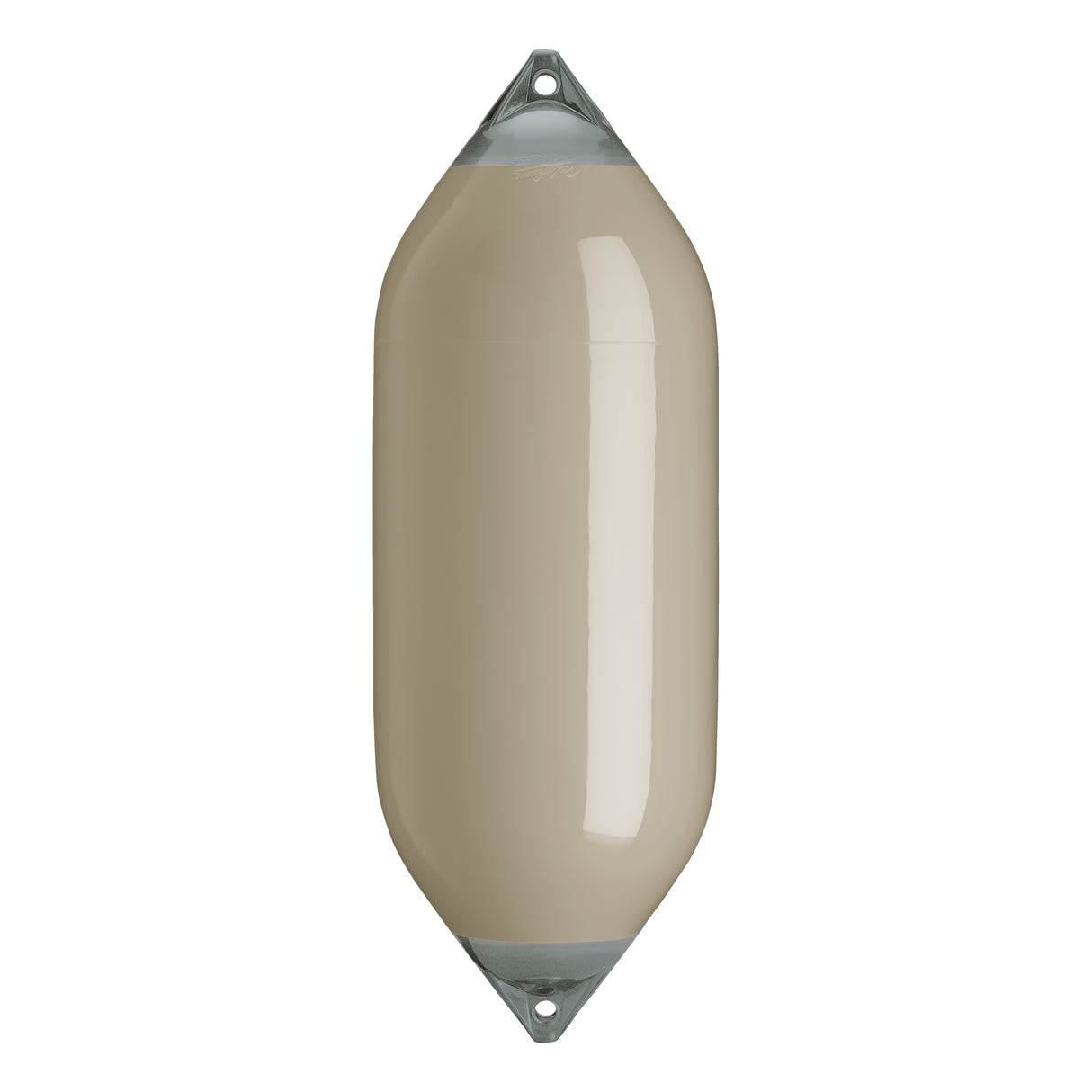 Sand boat fender with Grey-Top, Polyform F-10