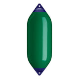 Forest Green boat fender with Navy-Top, Polyform F-10 