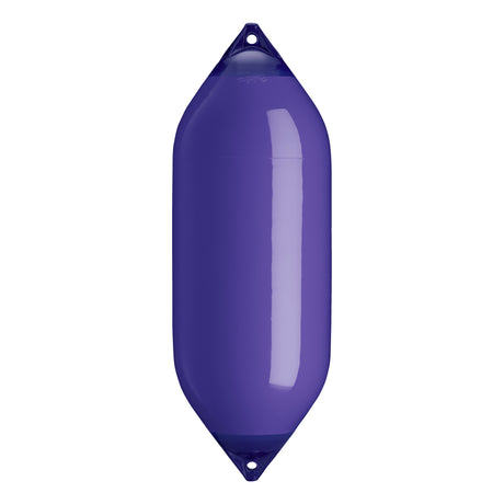 Purple boat fender with Navy-Top, Polyform F-10 