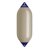 Sand boat fender with Navy-Top, Polyform F-10 