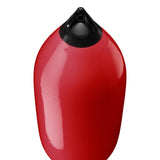 Classic Red boat fender with Navy-Top, Polyform F-11 angled shot