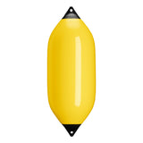 Yellow boat fender with Navy-Top, Polyform F-11