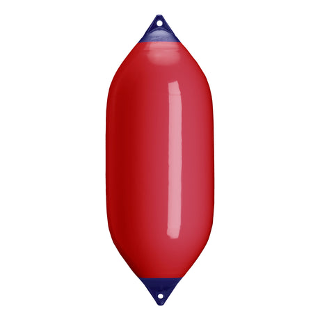 Classic Red boat fender with Navy-Top, Polyform F-11 