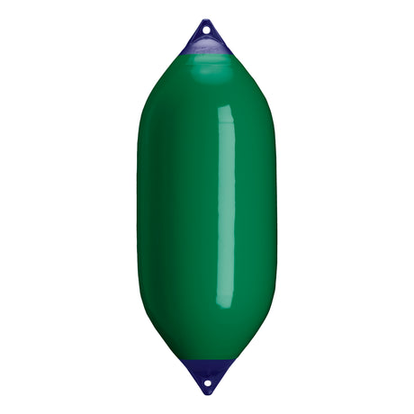 Forest Green boat fender with Navy-Top, Polyform F-11 