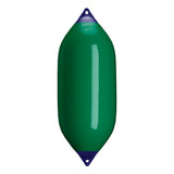 Forest Green boat fender with Navy-Top, Polyform F-11 