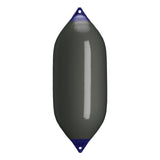 Graphite boat fender with Navy-Top, Polyform F-11 