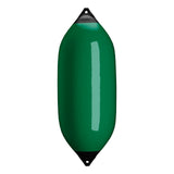 Forest Green boat fender with Navy-Top, Polyform F-13