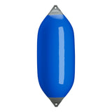 Blue boat fender with Grey-Top, Polyform F-13