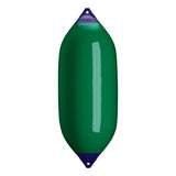 Forest Green boat fender with Navy-Top, Polyform F-13 