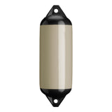 Sand boat fender with Black-Top, Polyform F-2 