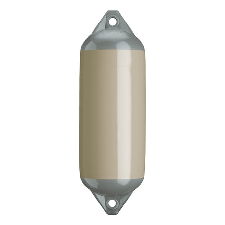 Sand boat fender with Grey-Top, Polyform F-2
