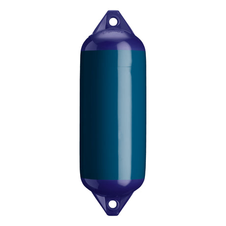 Catalina Blue boat fender with Navy-Top, Polyform F-2 