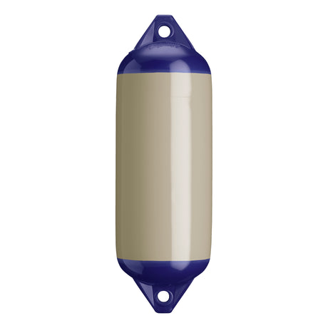 Sand boat fender with Navy-Top, Polyform F-2 
