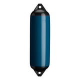 Catalina Blue boat fender with Black-Top, Polyform F-3