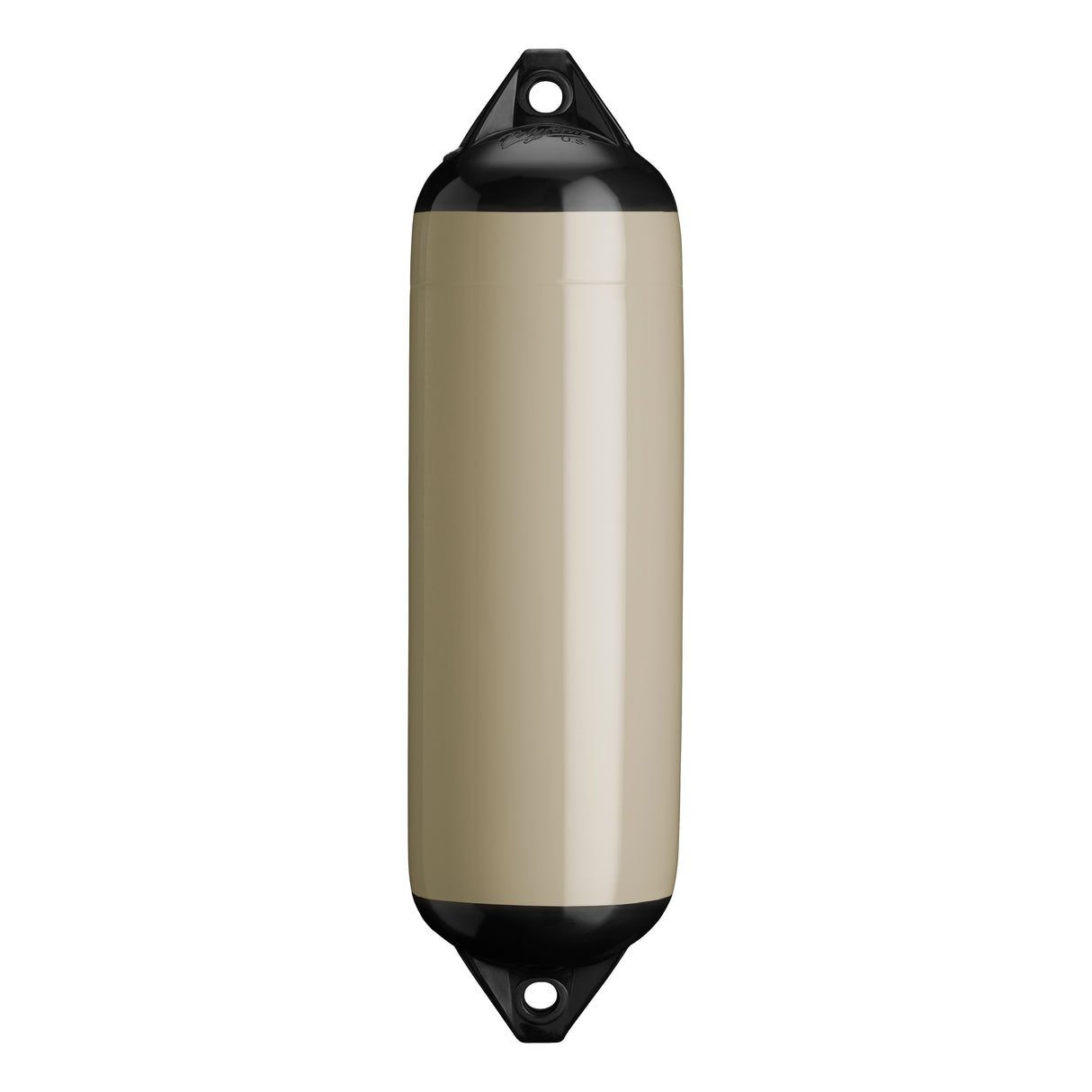 Sand boat fender with Black-Top, Polyform F-3