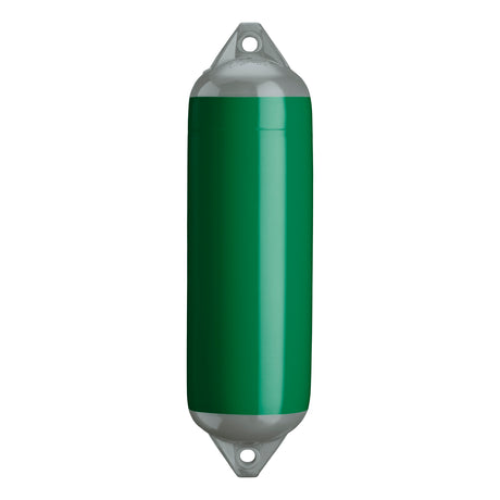 Forest Green boat fender with Grey-Top, Polyform F-3