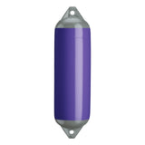 Purple boat fender with Grey-Top, Polyform F-3