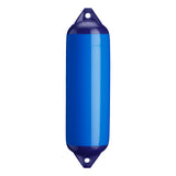 Blue boat fender with Navy-Top, Polyform F-3 
