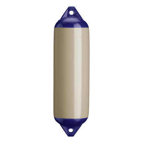 Sand boat fender with Navy-Top, Polyform F-3 