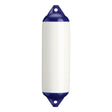 White boat fender with Navy-Top, Polyform F-3 
