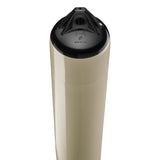 Sand boat fender with Black-Top, Polyform F-4 angled shot