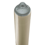 Sand boat fender with Grey-Top, Polyform F-4 angled shot