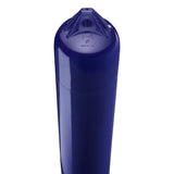 Navy Blue boat fender with Navy-Top, Polyform F-4 angled shot