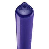 Purple boat fender with Navy-Top, Polyform F-4 angled shot