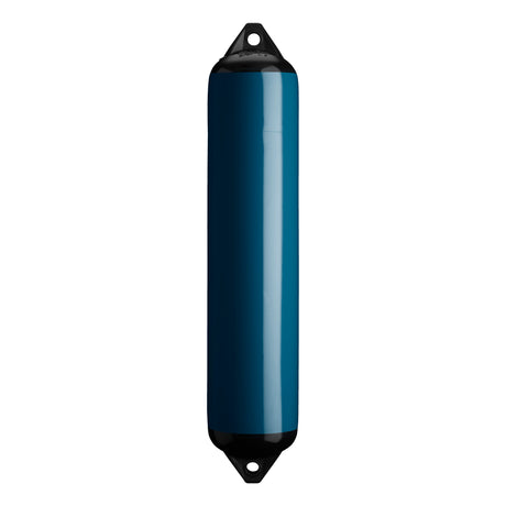 Catalina Blue boat fender with Black-Top, Polyform F-4