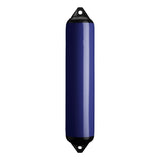 Navy Blue boat fender with Black-Top, Polyform F-4