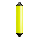 Saturn Yellow boat fender with Black-Top, Polyform F-4