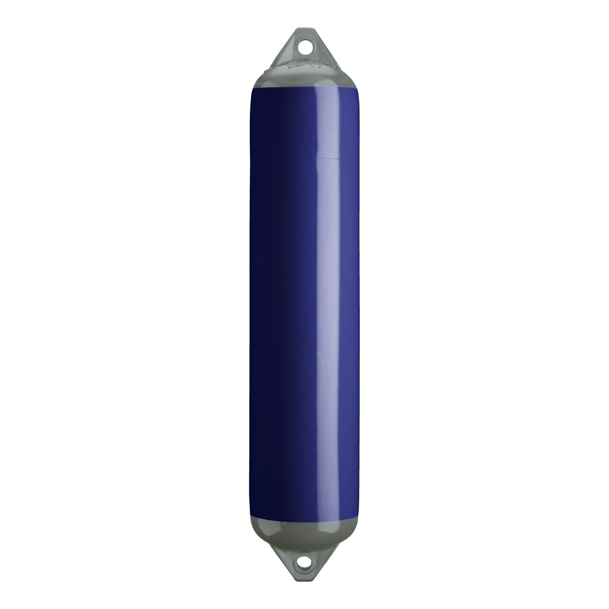 Navy Blue boat fender with Grey-Top, Polyform F-4