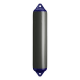 Graphite boat fender with Navy-Top, Polyform F-4 
