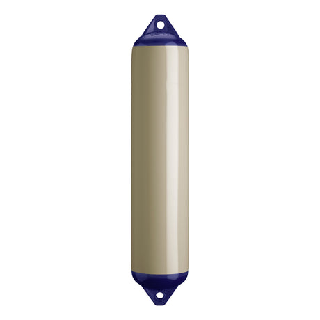 Sand boat fender with Navy-Top, Polyform F-4 