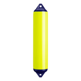 Saturn Yellow boat fender with Navy-Top, Polyform F-4 
