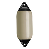 Sand boat fender with Black-Top, Polyform F-5 