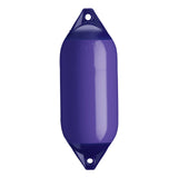 Purple boat fender with Navy-Top, Polyform F-5 