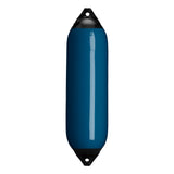 Catalina Blue boat fender with Black-Top, Polyform F-6