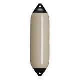 Sand boat fender with Black-Top, Polyform F-6