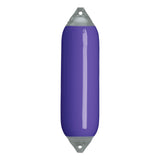 Purple boat fender with Grey-Top, Polyform F-6