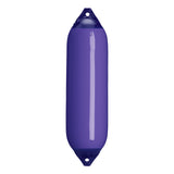 Purple boat fender with Navy-Top, Polyform F-6 