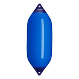 Blue boat fender with Navy-Top, Polyform F-7 