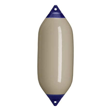 Sand boat fender with Navy-Top, Polyform F-7 