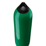 Forest Green boat fender with Navy-Top, Polyform F-8 angled shot